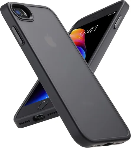 Miniatura 10 de Yriklso Funda magnética para iPhone SE 2022/iPhone SE 2020/iPhone 8 (4.7 pulgadas), imanes integrados compatibles con MagSafe, transparente
