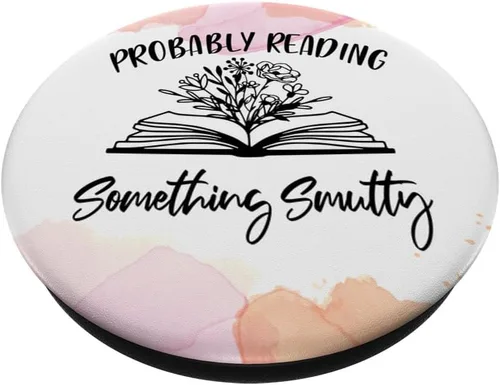 Miniatura 2 de Lector de gusano de biblioteca probablemente leyendo algo smutty PopSockets intercambiables PopGrip