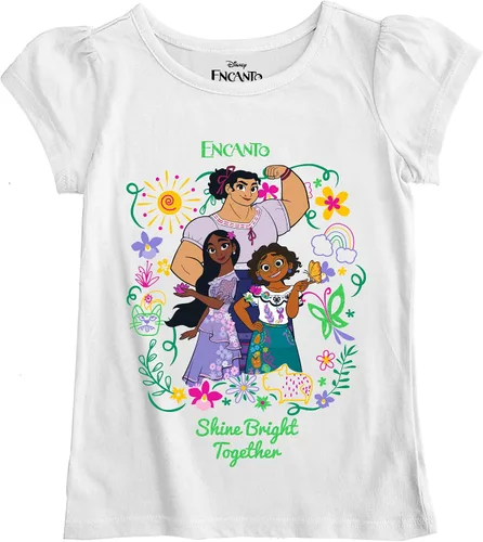 Miniatura 4 de Disney Encanto - Paquete de 3 camisetas para niñas pequeñas