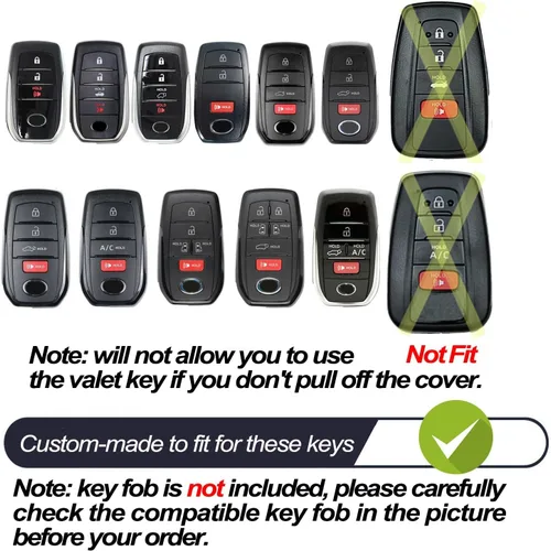 Miniatura 2 de MECHCOS Compatible con Toyota Tacoma Venza Corolla Grand Highlander Prius Land Cruiser Sienna Sequoia Tundra Crown RAV4 Prime Azul TPU Funda