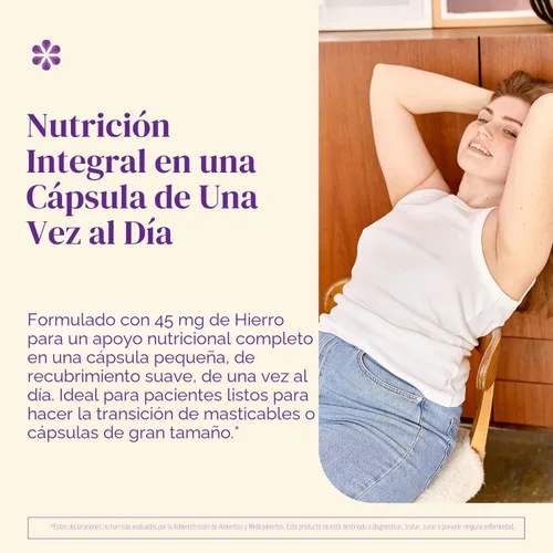 Miniatura 3 de BariMelts Multivitamínico bariátrico una vez al día con hierro, 60 comprimidos recubiertos fáciles de tragar (suministro para 2 meses)