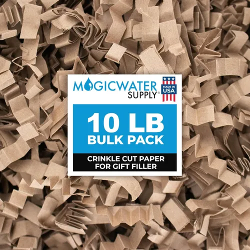Miniatura 11 de MagicWater Papel de Corte Ondulado para Cestas de Regalo - 10 LB - Verde Militar - Perfecto para Relleno de Papel Triturado, Relleno de Cestas