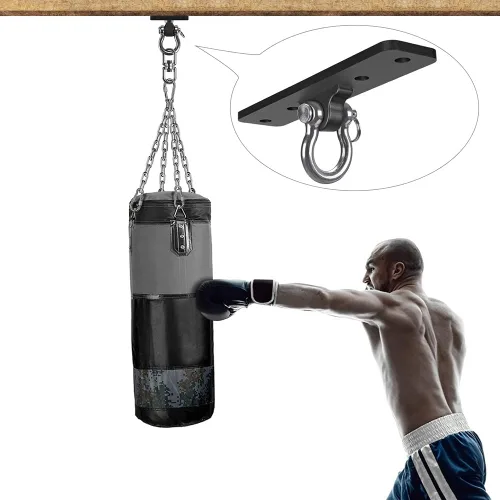 Miniatura 3 de Dolibest Wall Mount Bracket, Ceiling Anchor for Home Suspension Training Kit, Suspension Straps, Gymnastic Rings, Yoga Swing & Hammock, Body
