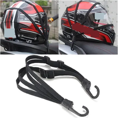 Miniatura 3 de LeosHi Correa de equipaje de motocicleta de 23.6 in, cuerda de hebilla elástica fija compatible con MT03 Nmax 125 compatible con Ninja compatible