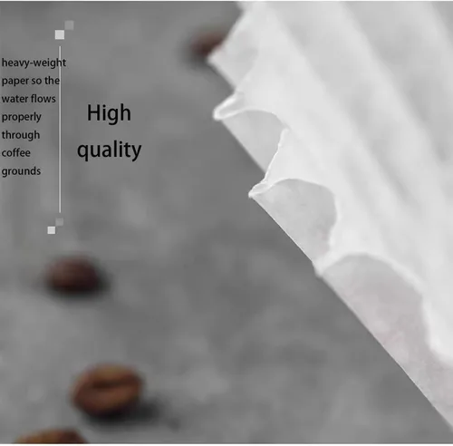 Miniatura 4 de Filtros de café comercial de 12 tazas, filtros de café grandes, calidad premium, (9 ¾ pulgadas x 4 ¼ pulgadas), filtros totalmente naturales