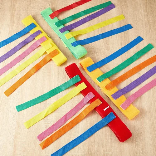Miniatura 6 de Wettarn Juego de cinturón de juego de 8 piezas, equipo de captura para adultos y niños, ideal para reuniones familiares, parques, reuniones, fiestas