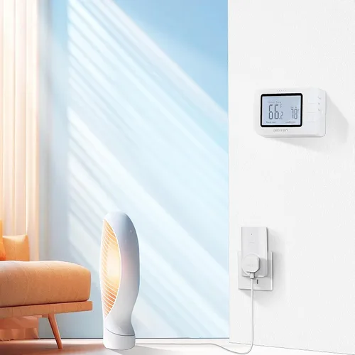 Miniatura 6 de Termostato inalámbrico para casa, controlador remoto de temperatura SENSTREE con enchufe de control de temperatura, soporte para modo