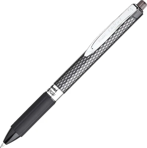 Miniatura 4 de Pentel Bolígrafo de gel, recargable, mediano, tinta negra (PENK497A)