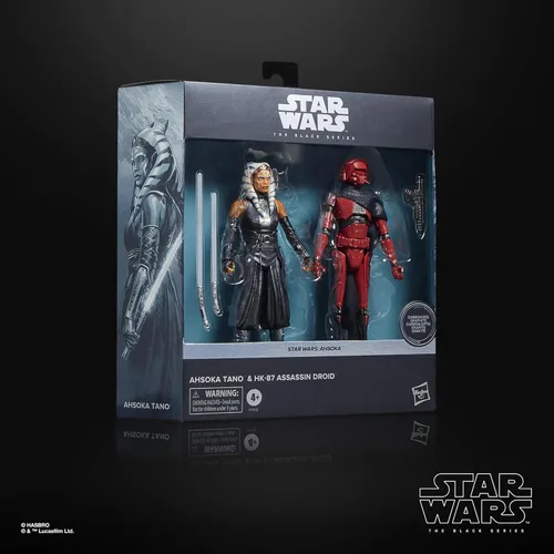 Miniatura 14 de STAR WARS The Black Series Ahsoka Tano & HK-87 Assassin Droid, Ahsoka - Figuras de acción de 6 pulgadas, paquete de 2, a partir de 4 años