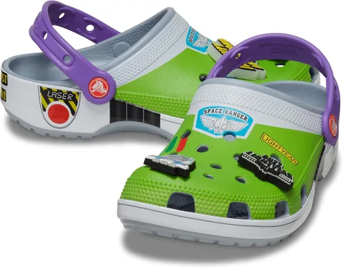 Miniatura 5 de Crocs Zuecos clásicos unisex de Toy Story para adultos Azul Gris/Buzz Año Luz