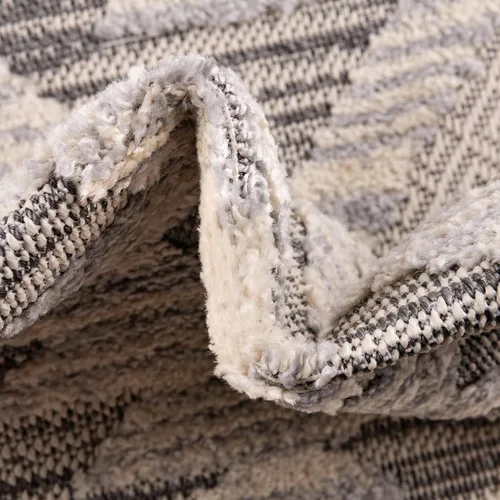 Miniatura 7 de Unique Loom Arlo Collection - Alfombra Kai (rectangular 2' 0" x 3' 0", beige arenoso/gris)
