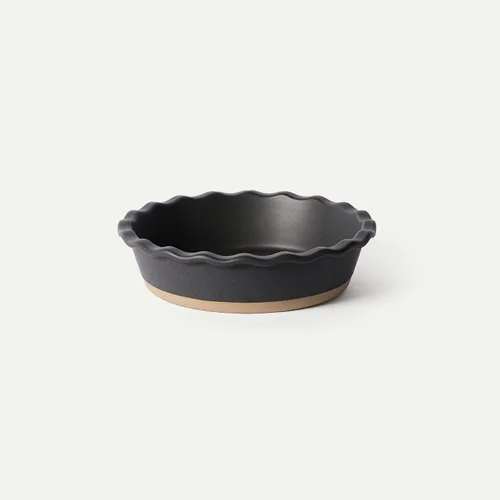 Miniatura 10 de MORA Molde de cerámica para hornear – 9 pulgadas – Plato profundo y estriado para tarta de manzana antigua, quiche, tartas, tartas, etc. – Plato
