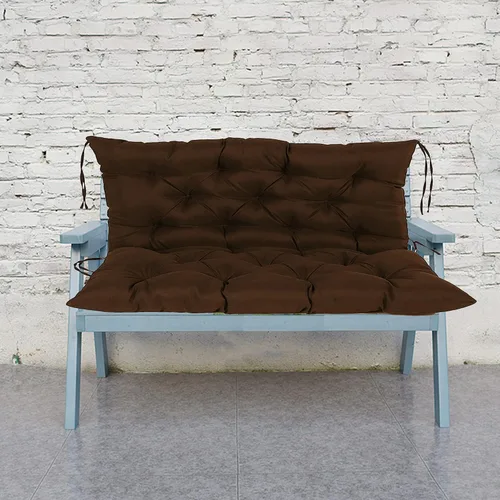 Miniatura 12 de Cojines de banco de repuesto suaves y gruesos con lazos, cojín para silla colgante, cojín de sofá tatami para suelo, almohadilla de banco Negro