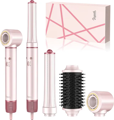 Miniatura 10 de Secador de pelo iónico de alta velocidad, motor sin escobillas para secado rápido, 3.7 mil millones de iones negativos para cabello liso, secador