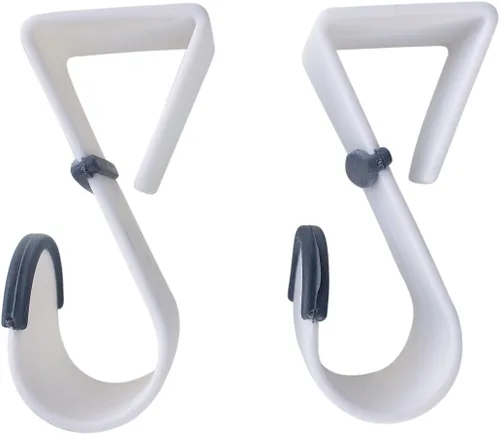 TidyHouse - Juego de colgadores de metal para colgar sobre la puerta para ahorrar espacio, organiza dormitorio, baño, armarios, camisas para colgar