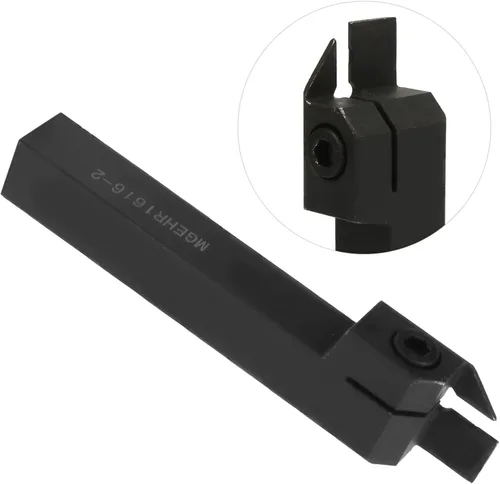 Miniatura 9 de MGEHR1616-2 Torno CNC de 3.937 in Herramienta de separación Torno Herramienta de corte Herramienta de torneado Soporte de herramienta de inserción