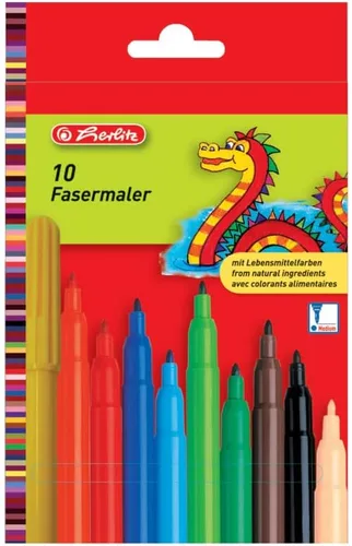 Miniatura 4 de Herlitz 8649311 - Bolígrafos de punta de fibra (30 unidades, 30 unidades)
