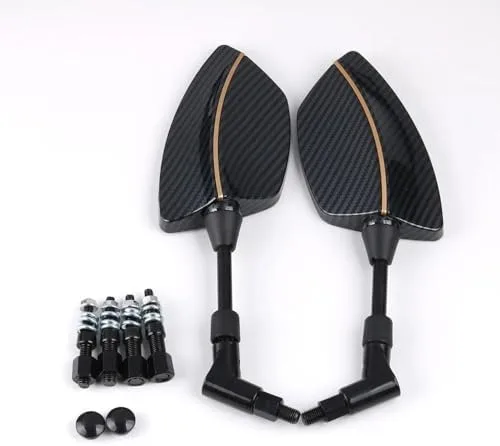 Motorcycle Mirrors for FZ1 FZ1N for FZ8 FZ6 FZ400 for FZS150 for FZ 1 FZ 6 FZ 8 Motorcycle Accessories Rearview Side Mirrors Side Mirrors Rear