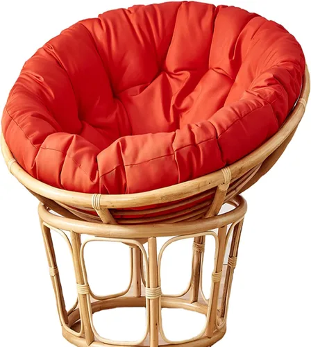 HUHJYUGE Cojín colgante para silla de hamaca de solo 16 x 16 pulgadas, cojín de repuesto impermeable para silla colgante, cesta colgante, cojín
