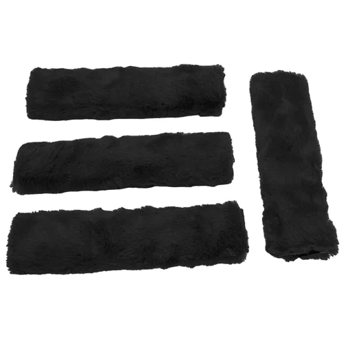 Miniatura 7 de Paquete de 4 fundas de cinturón de seguridad para niños, funda de cojín para cinturón de seguridad, almohadillas para correa de hombro para asiento