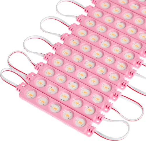 Miniatura 7 de Q QINGCHEN DC12V - Módulo LED de inyección blanca cálida de 1.2 W, luz trasera decorativa impermeable para letreros de letras publicitarias