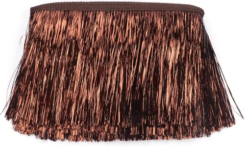 Miniatura 25 de YYCRAFT Fleco de Oropel de 1.75 pulgadas de Ancho Ribete de Oropel Guirnalda de Oropel Fleco para Disfraz de Baile Ribete con Efecto de Lámina