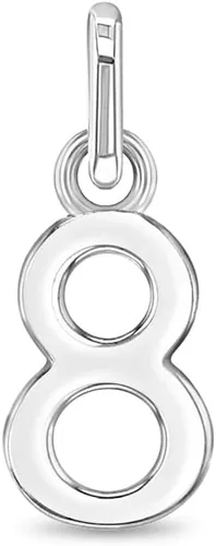 Miniatura 11 de In Season Jewelry 925 Sterling Silver Small Polished Numbers Charm For Little Girls Charm Bracelet 1-0 - Special Graduation Year Charm For Little