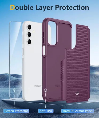 Miniatura 921 de FNTCASE Funda para iPhone 17 Pro: Fundas delgadas translúcidas de color azul claro compatibles con MagSafe, protección completa de la cámara