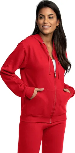 Miniatura 3 de Fruit of the Loom Eversoft Fleece Full Zip Hoodie Sweatshirt