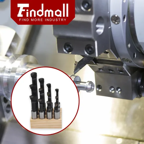 Miniatura 4 de findmall Juego de 12 barras de mandrinar con punta de carburo C6 de diámetro de vástago de 3/4 de pulgada