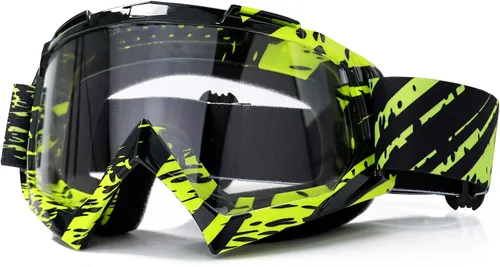 Miniatura 9 de FMY Gafas de motocross para hombres, mujeres y jóvenes, antiarañazos, a prueba de polvo, UV400 ATV