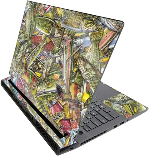 Miniatura 18 de MightySkins - Skin brillante con purpurina para Alienware M17 R3 (2020) y M17 R4 (2021) - Diversión de los años 90 Acabado duradero con purpurina