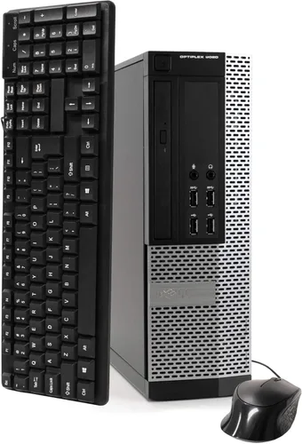Dell Computadora de escritorio premium, Intel Quad Core i5 3.2GHz, 16 GB de RAM, disco duro de 1 TB, DVD, Bluetooth, WiFi, compatible con Dell