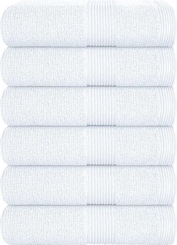 Miniatura 52 de Belizzi Home Toallas de Baño Extragrandes Premium de Algodón Paquete de 2, 35x70 - 100% Algodón Puro - Ideal para Uso Diario - Ultra Suave y Morado
