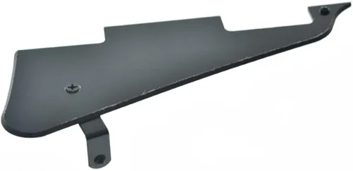 Miniatura 54 de KAISH Golpeador de guitarra Abalone Pearl LP con soporte de acero inoxidable negro y tornillos de montaje de acero para USA Les Paul
