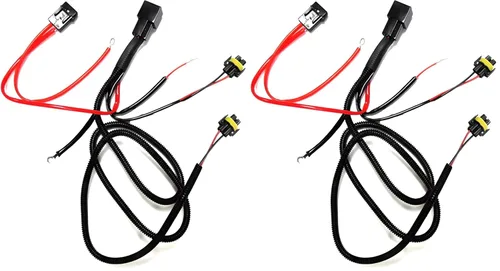 Miniatura 6 de iJDMTOY H11 880 890 Relay Cableado Arnés para HID Kit de conversión, Add-On Niebla Luces, LED de circulación diurna Lámparas y mucho más