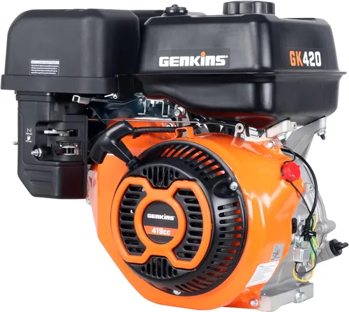 Miniatura 5 de Genkins Motor multiusos a gas de arranque de retroceso de 15 HP 420cc, GK420..