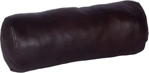 Miniatura 2 de Funda de cojín redonda para el cuello, 5 x 22 pulgadas, funda de almohada redonda de piel de cordero suave cilíndrica para soporte de cabeza