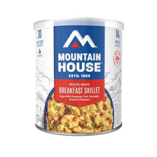 Miniatura 21 de Mountain House Carne en cubos Comida liofilizada de supervivencia y emergencia Lata #10 Sin gluten, 30122