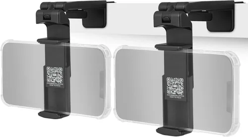 Wicked Chili Soporte para teléfono de avión en vuelo 2X | Gadget esencial de viaje para avión | Soporte universal plegable para smartphone de tamaño