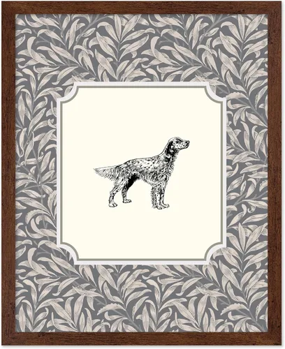 Miniatura 33 de Poster Master Póster Vintage de Cocker Spaniel Inglés - Impronta Retro de Perro - Arte Floral - Arte de Cachorros - Arte para Amantes de Animales