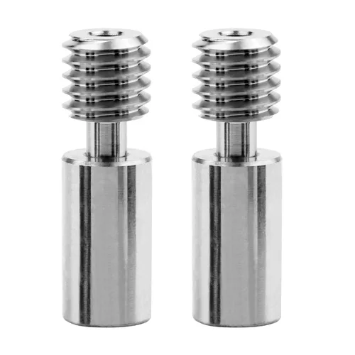 2 piezas Sprite Extrusora Actualización de Aleación de Titanio de Metal Tubo de Rotura Compatible con Creality Ender 3 S1, Ender3 S1 Pro, CR10 Smart