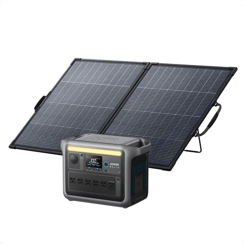 Miniatura 15 de Anker SOLIX C1000 Estación de energía portátil, generador solar de 1800 W (pico de 2400 W), carga completa en 58 minutos, batería LiFePO4 de 1056