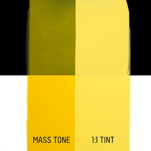 Miniatura 3 de Liquitex BASICS Pintura acrílica fluida, botella de 118ml (4 onzas), tono amarillo cadmio medio Tono medio amarillo cadmio