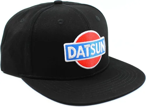 Miniatura 5 de Datsun - Gorra de béisbol diseño de ala plana color negro
