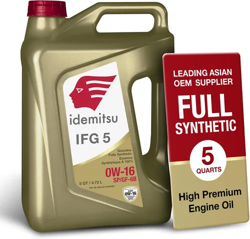 Miniatura 16 de Idemitsu IFG3 0W-16 GF-7, 5 cuartos de galón, caja de 4