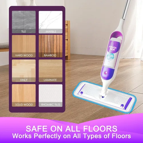 Miniatura 5 de Almohadillas de repuesto reutilizables para mopa eléctrica Swiffer Power Mop Kit de iniciación – Recambios de almohadillas Swifter Powermop