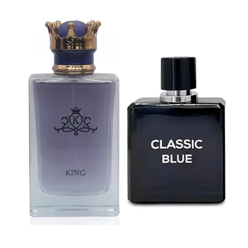 Miniatura 22 de King&1 Billion Lucky Men Colonia Set Eau De Parfum Spray para hombres, notas afrutadas enriquecidas por una fuerte fragancia a base de madera, ideal