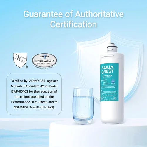 Miniatura 3 de AQUA CREST Filtro de agua para debajo del fregadero, repuesto para Everpure OCS2, 2H-L, 2CB5, 2CB-GW, ADC, OW2-Plus, EV9618-02, EV9634-26