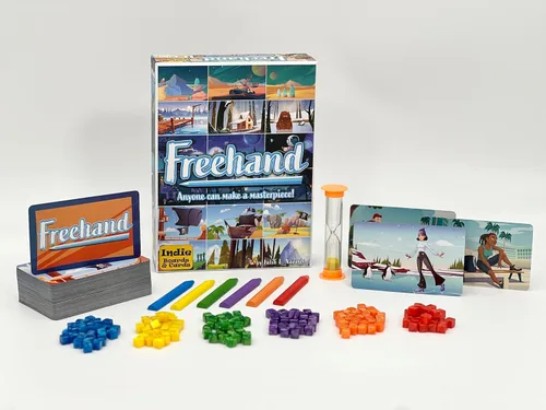 Miniatura 4 de Freehand by Indie Boards & Cards, juego de mesa para fiestas